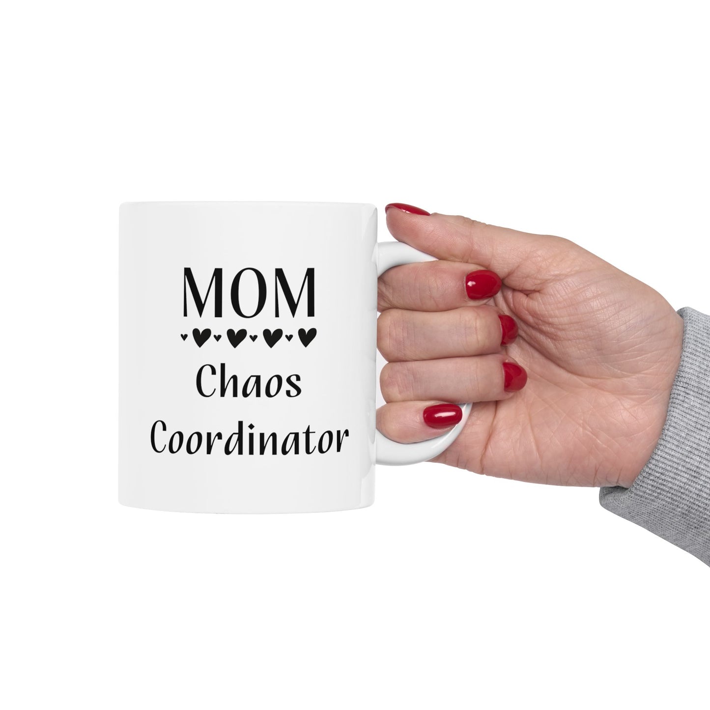 Mom Chaos Coordinator Ceramic Mug, (11oz, 15oz)