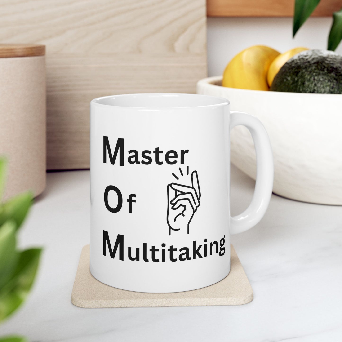 Master of Multitasking Ceramic Mug, (11oz, 15oz)